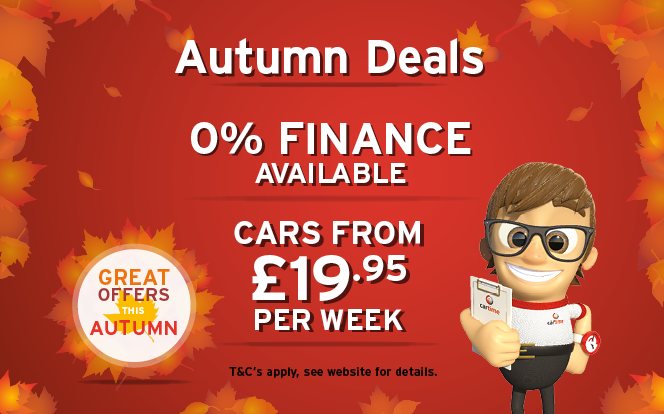 Main image for post: cartime Presents… Autumn Time Deals!