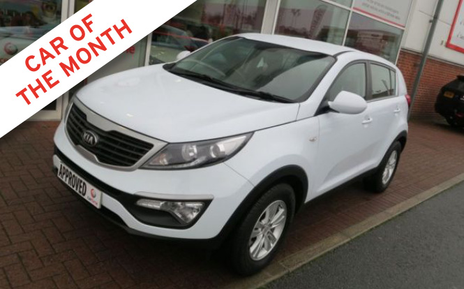 Main image for post: Car of the Month... Kia Sportage