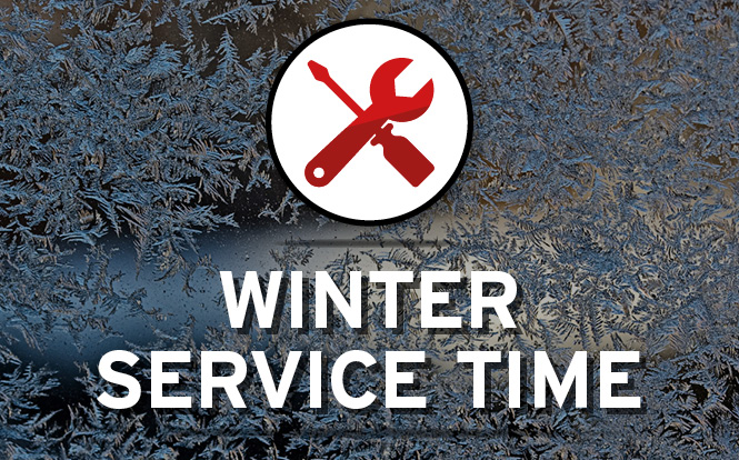 Main image for post: It’s Winter Service Time!