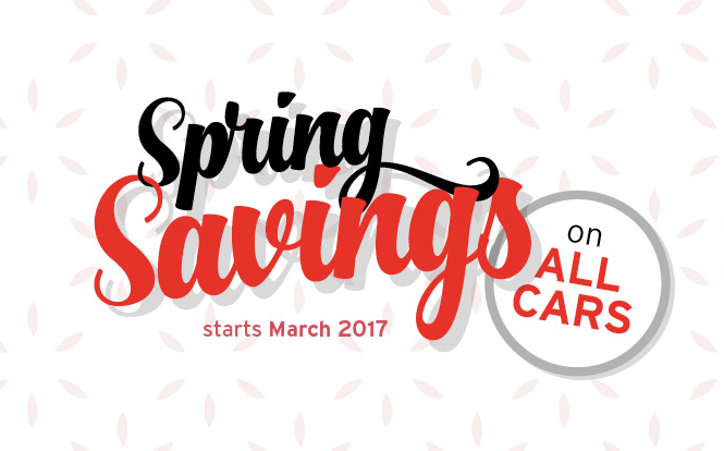 Main image for post: Big spring savings in cartime's March Clearance